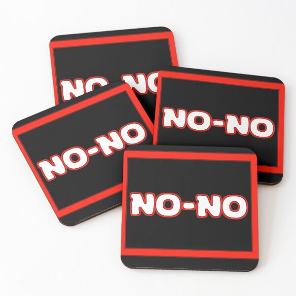 Item preview, No-No Square designed and sold by DeadPanDesigns.