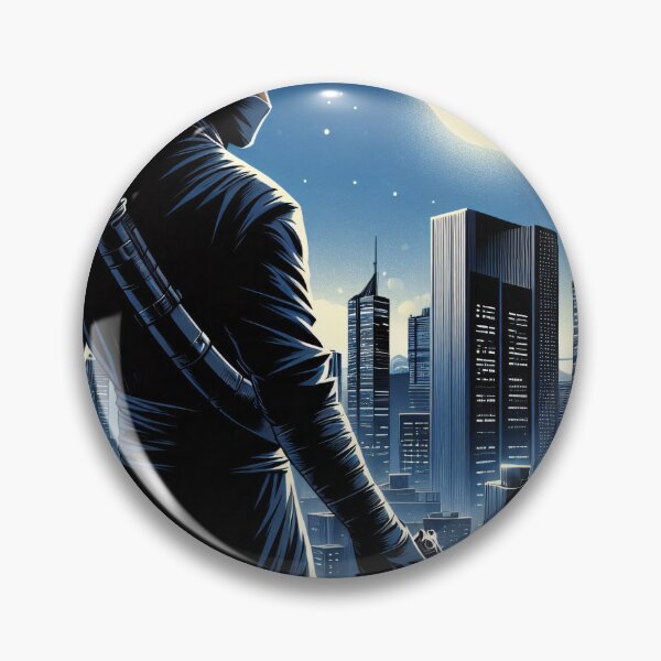 Item preview, Modern Comic Art, Ninja on the Roof 5 designed and sold by Salimgor Hangaround Music.