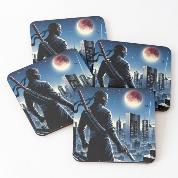 Item preview, Modern Comic Art, Ninja on the Roof 5 designed and sold by Salimgor Hangaround Music.