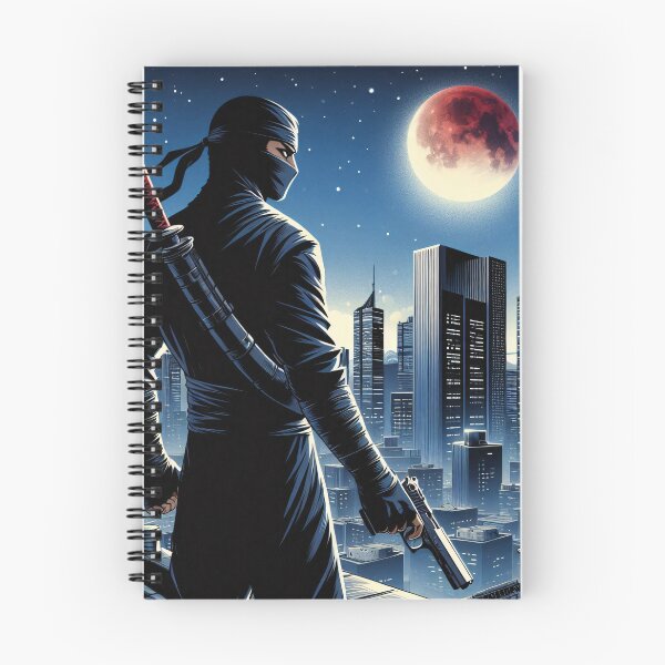 Item preview, Modern Comic Art, Ninja on the Roof 5 designed and sold by Salimgor Hangaround Music.