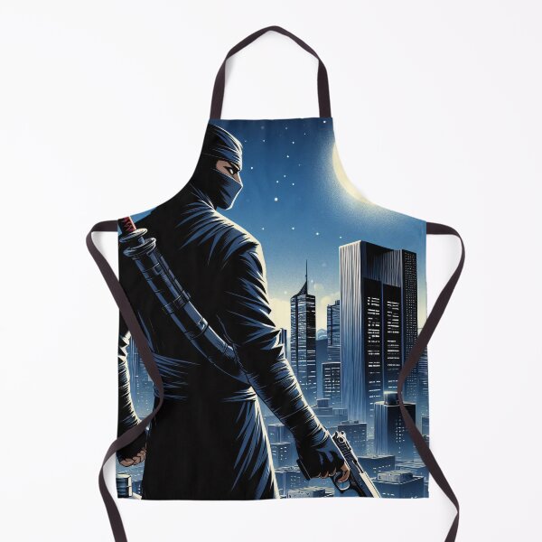 Item preview, Modern Comic Art, Ninja on the Roof 5 designed and sold by Salimgor Hangaround Music.