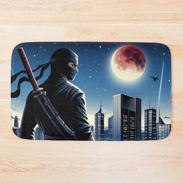 Item preview, Modern Comic Art, Ninja on the Roof 5 designed and sold by Salimgor Hangaround Music.