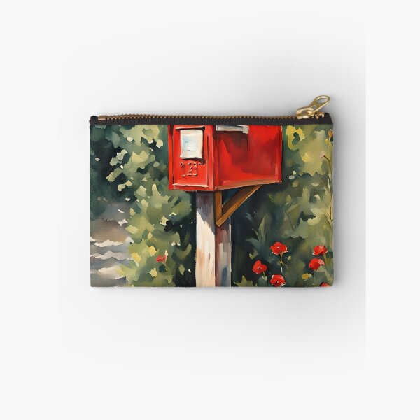 Item preview, Vintage Charm: Colorful Watercolor Mailbox designed and sold by REALDesign-Shop.
