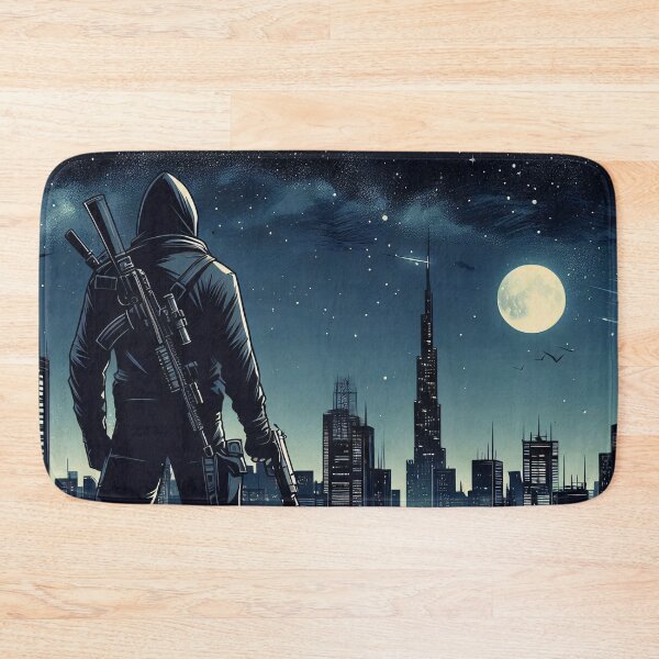 Item preview, Modern Comic Art, Ninja on the Roof 6 designed and sold by Salimgor Hangaround Music.
