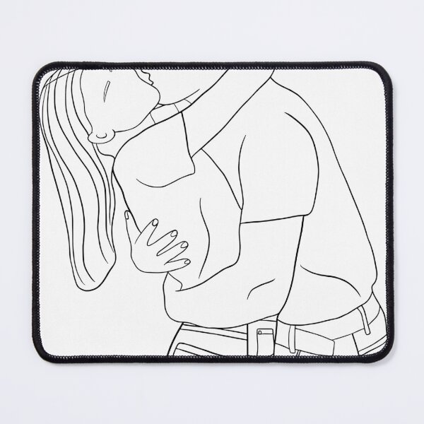 Item preview, Couple Kiss designed and sold by RubyRoark.