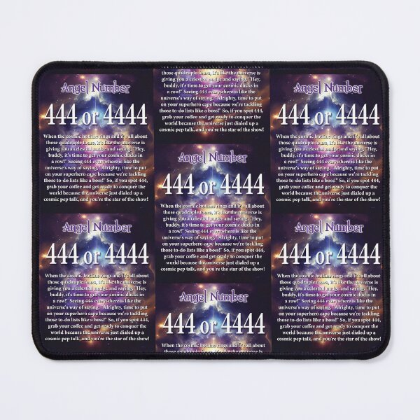 Item preview, Funny description for the Angel number 444 designed and sold by OCNau.