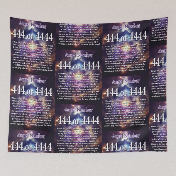 Item preview, Funny description for the Angel number 444 designed and sold by OCNau.