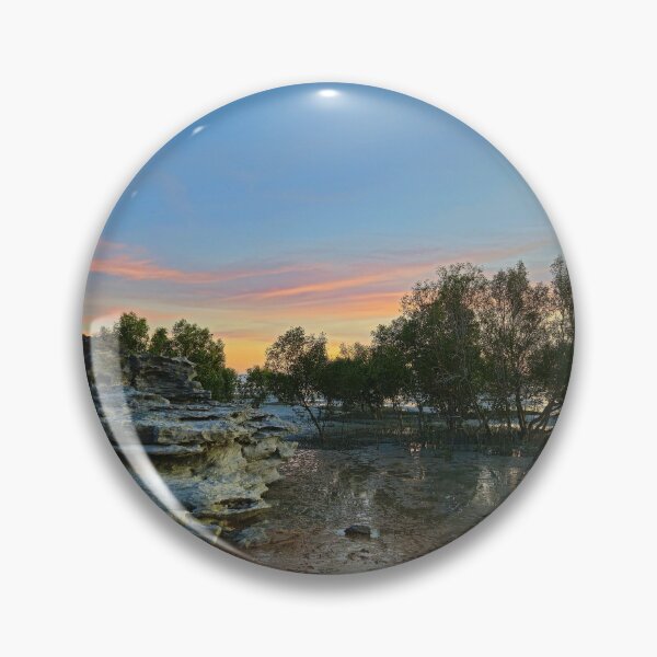 Item preview, crab creek mangroves sunset  designed and sold by Elliot62.