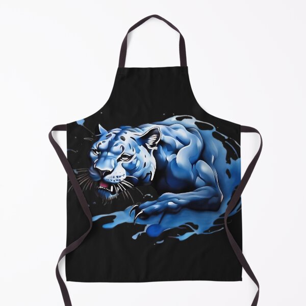 Item preview, Beautiful Blue Jaguar Fantasy Graphic Designed Art designed and sold by FocusedArt.