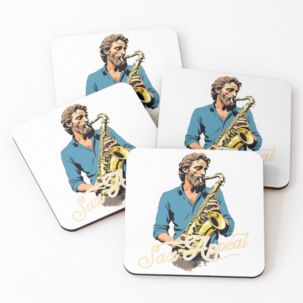 Item preview, Funny saxophone design for jazz music lovers designed and sold by LuminOrb.