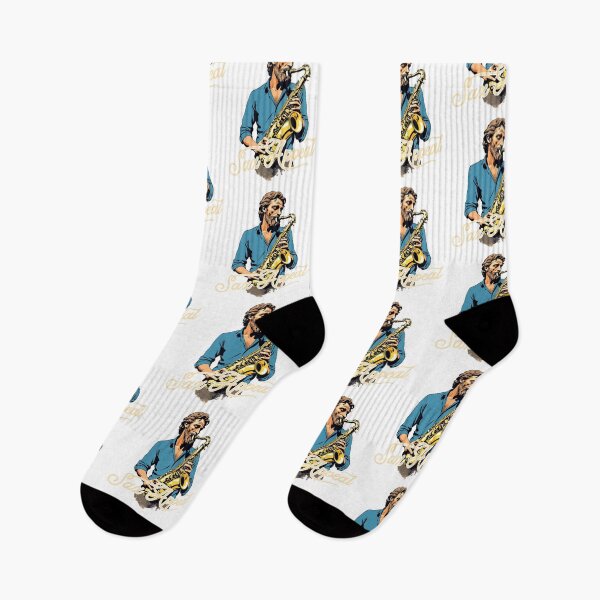 Artikelvorschau, Lustiges Saxophon Design für Jazz Musik Liebhaber entworfen und verkauft von LuminOrb.