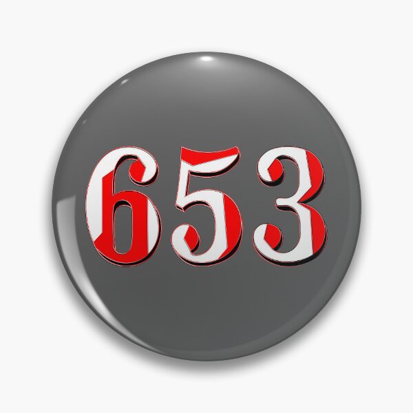 Item preview, number six hundred and fifty-three digit 653 order sequence team member age designed and sold by 4rpixs.