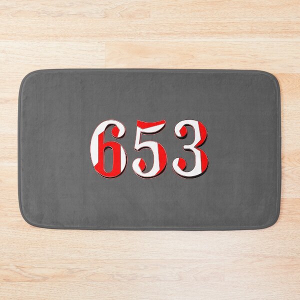 Item preview, number six hundred and fifty-three digit 653 order sequence team member age designed and sold by 4rpixs.