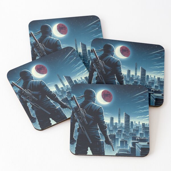 Item preview, Modern Comic Art, Ninja on the Roof 7 designed and sold by Salimgor Hangaround Music.