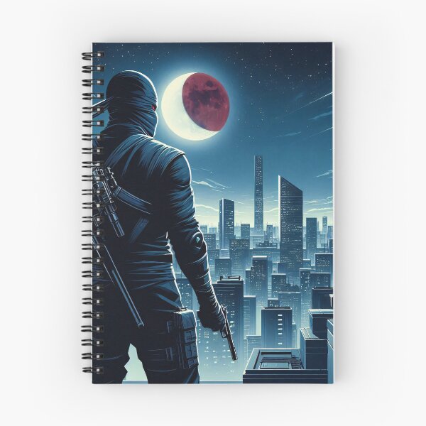 Item preview, Modern Comic Art, Ninja on the Roof 7 designed and sold by Salimgor Hangaround Music.