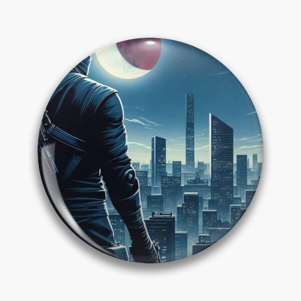 Item preview, Modern Comic Art, Ninja on the Roof 7 designed and sold by Salimgor Hangaround Music.