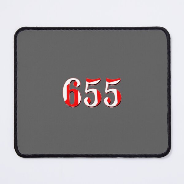 Item preview, number six hundred and fifty-five digit 655 order sequence team member age designed and sold by 4rpixs.