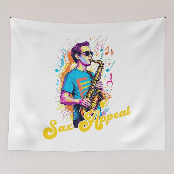 Item preview, Funny Saxophone Design Jazz Music Lover designed and sold by LuminOrb.