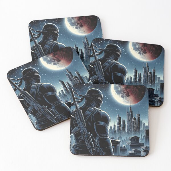 Item preview, Modern Comic Art, Ninja on the Roof 8 designed and sold by Salimgor Hangaround Music.