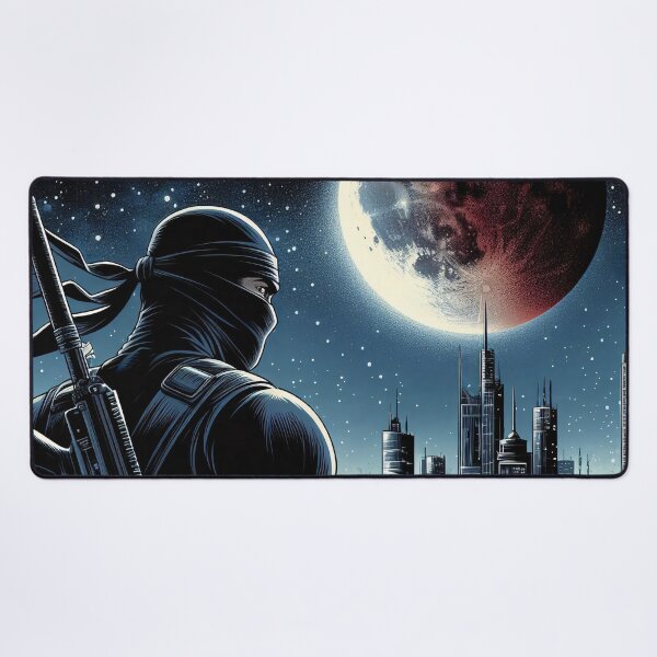 Item preview, Modern Comic Art, Ninja on the Roof 8 designed and sold by Salimgor Hangaround Music.