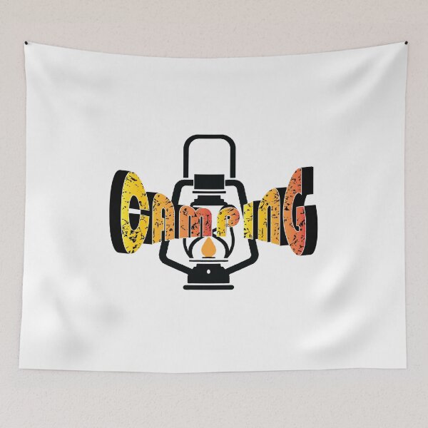 Item preview, Camping Curved Text designed and sold by BenO63.