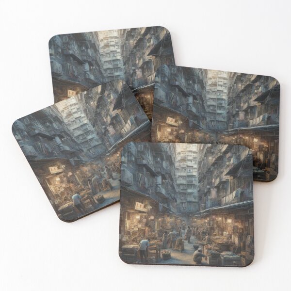 Item preview, Hong Kong Kowloon Walled City designed and sold by Catsmoment.
