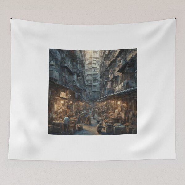Item preview, Hong Kong Kowloon Walled City designed and sold by Catsmoment.
