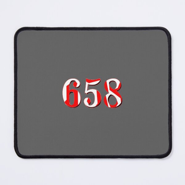 Item preview, number six hundred and fifty-eight digit 658 order sequence team member age designed and sold by 4rpixs.