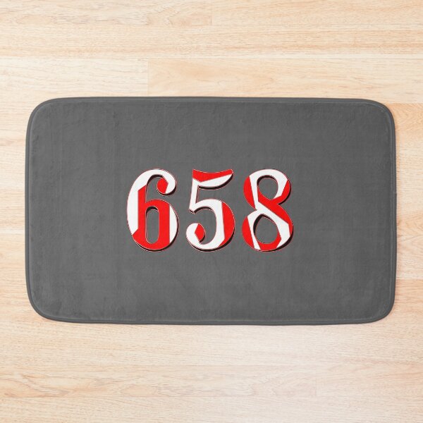 Item preview, number six hundred and fifty-eight digit 658 order sequence team member age designed and sold by 4rpixs.
