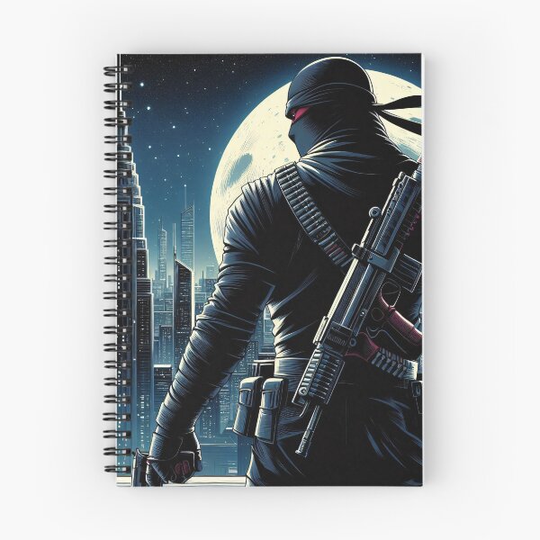 Item preview, Modern Comic Art, Ninja on the Roof 9 designed and sold by Salimgor Hangaround Music.