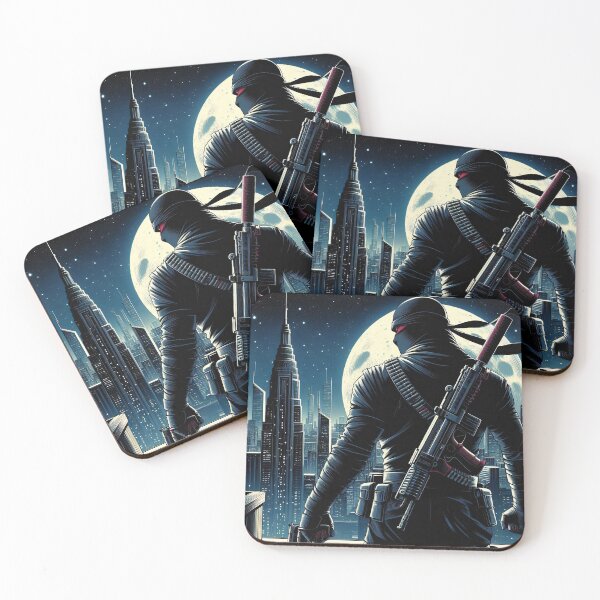 Item preview, Modern Comic Art, Ninja on the Roof 9 designed and sold by Salimgor Hangaround Music.