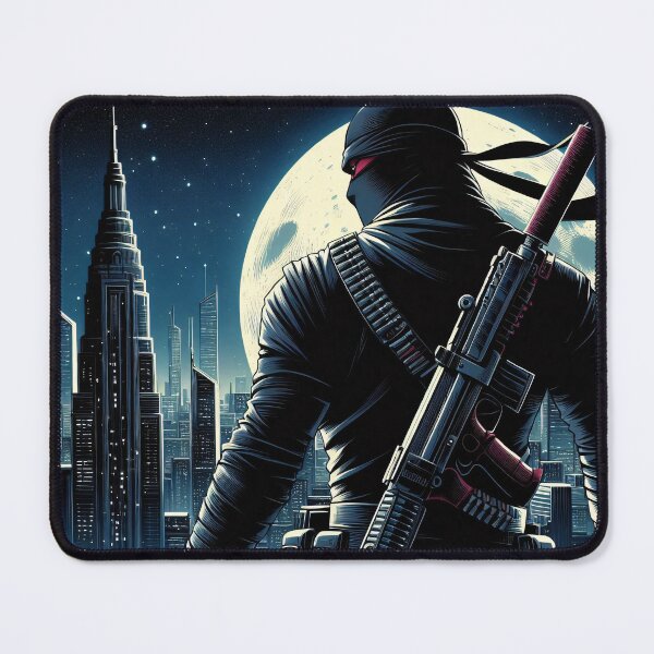 Item preview, Modern Comic Art, Ninja on the Roof 9 designed and sold by Salimgor Hangaround Music.