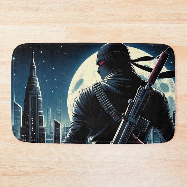 Item preview, Modern Comic Art, Ninja on the Roof 9 designed and sold by Salimgor Hangaround Music.