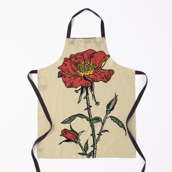 Item preview, Solitary Bloom: Single Red Rose Tarot Art designed and sold by DHarmonyStudio.