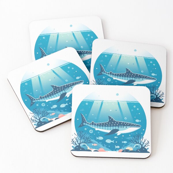 Item preview, a whale shark under the sea  designed and sold by zzinthestore.