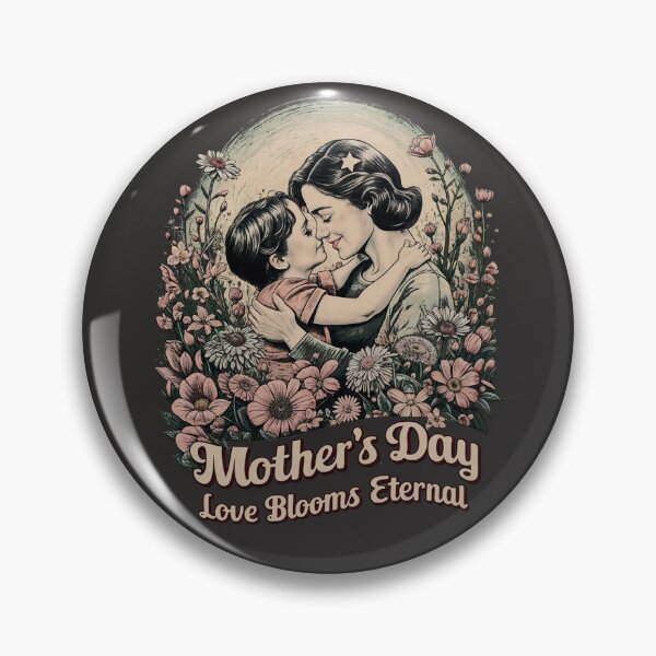 Item preview, Mother's Day Love: A Vintage Bloom of Enduring Affection designed and sold by SplashTastic.