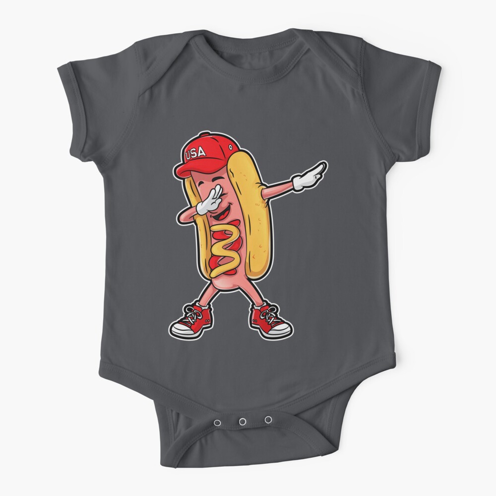 D&W + Fusion 8-bit Hot Dog Tee