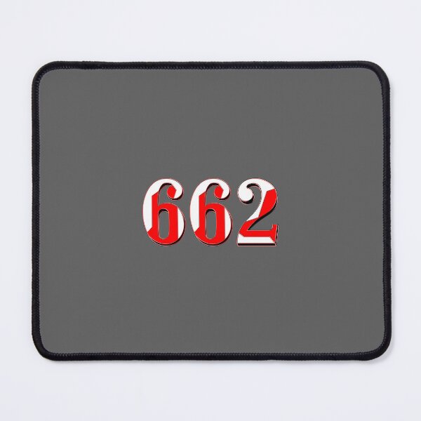 Item preview, number six hundred and sixty-two digit 662 order sequence team member age designed and sold by 4rpixs.