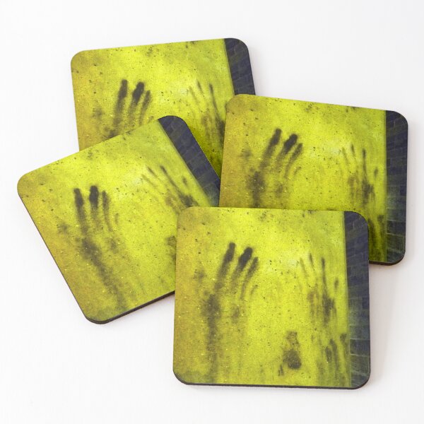 Item preview, Strange photograph of shadows of hands against a wall designed and sold by Carré Comme Orange.