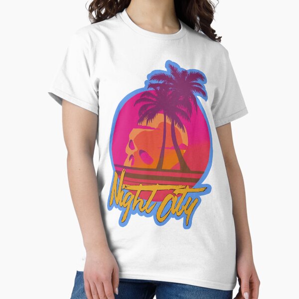 Artikel-Vorschau von Cyberpunk Nachtstadt, designt und verkauft von TryMyWears.