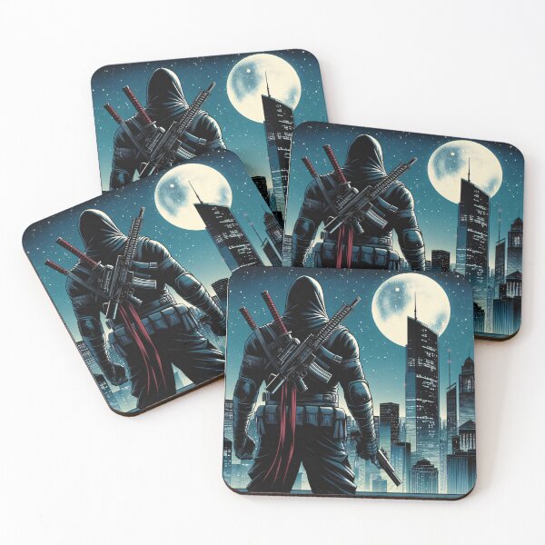 Item preview, Modern Comic Art, Ninja on the Roof 10 designed and sold by Salimgor Hangaround Music.
