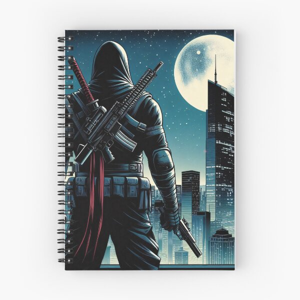 Item preview, Modern Comic Art, Ninja on the Roof 10 designed and sold by Salimgor Hangaround Music.