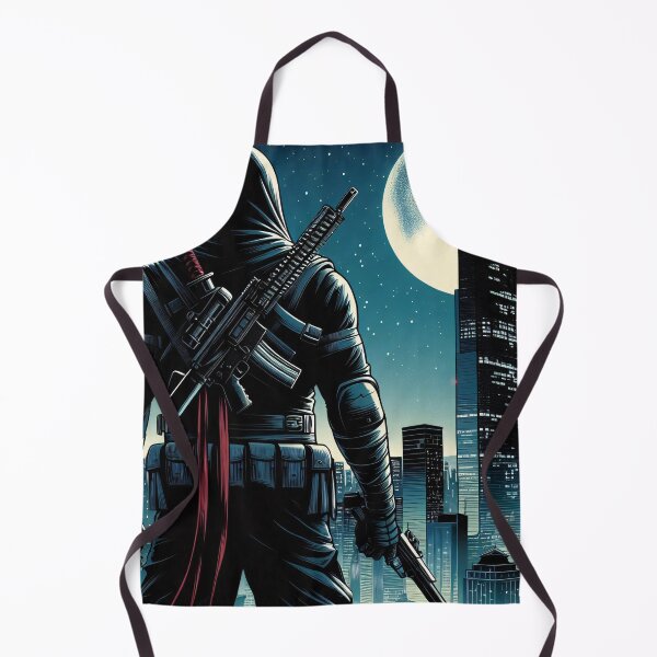 Item preview, Modern Comic Art, Ninja on the Roof 10 designed and sold by Salimgor Hangaround Music.