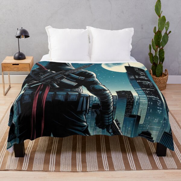 Item preview, Modern Comic Art, Ninja on the Roof 10 designed and sold by Salimgor Hangaround Music.