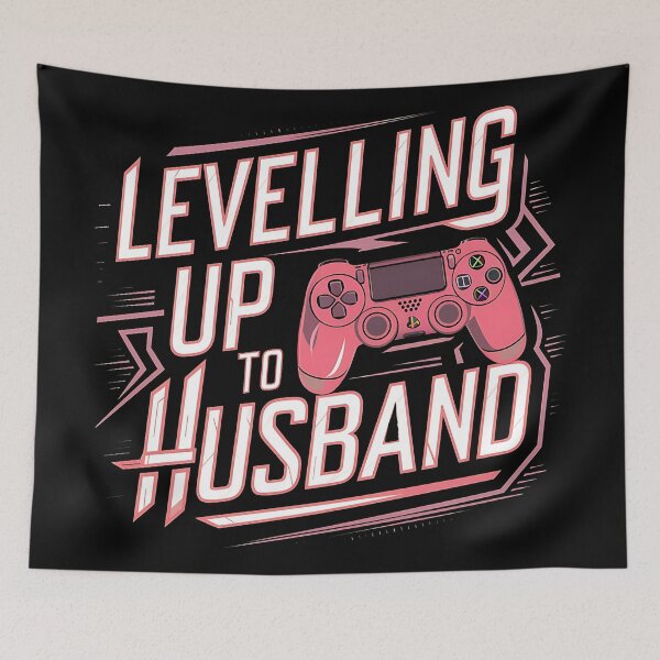 Item preview, Levelling Up To Husband  designed and sold by Hairball-Pets.