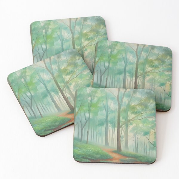 Item preview, Australian bush through the fog. designed and sold by Nomad-Maynard.