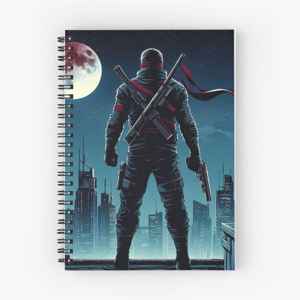 Item preview, Modern Comic Art, Ninja on the Roof 11 designed and sold by Salimgor Hangaround Music.