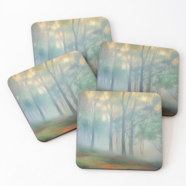 Item preview, Australian bush through the fog. designed and sold by Nomad-Maynard.