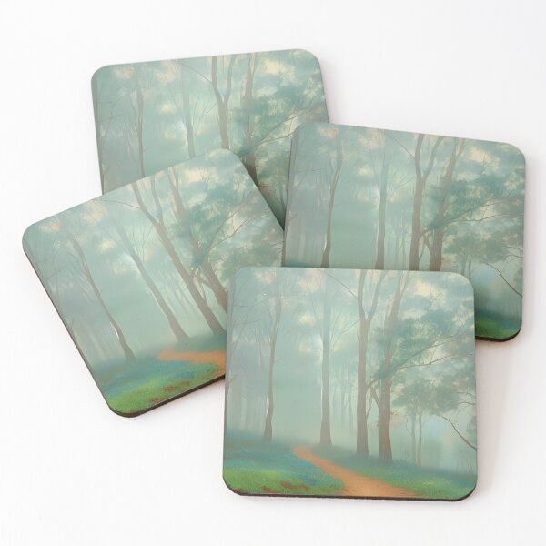 Item preview, Australian bush through the fog. designed and sold by Nomad-Maynard.