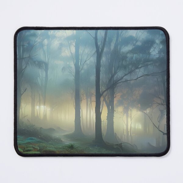 Item preview, Australian bush through the fog. designed and sold by Nomad-Maynard.